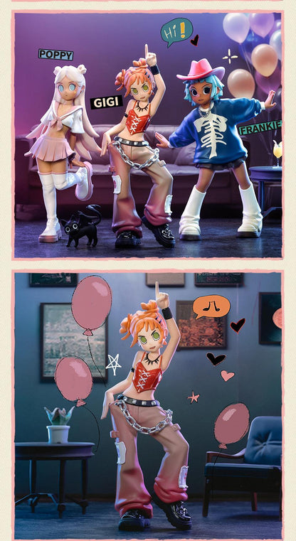 POP MART Peach riot rise up series ngẫu nhiên làm quà sinh nhật cho trẻ em