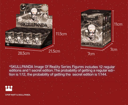 Pop MART SKULLPANDA Hình Ảnh Của Thực Tế Series Nhân Vật Hộp Mù Đồ Chơi Hành Động Hình Quà Tặng Sinh Nhật Đồ Chơi Trẻ Em
