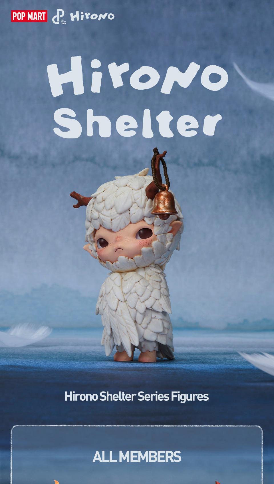 POP MART Hirono Shelter Series Figures Birthday Gift Kid Toy