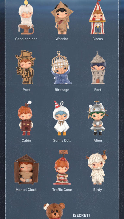 POP MART Hirono Shelter Series Figures Birthday Gift Kid Toy