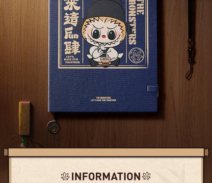 Pop MART THE MONSTERS Let 's Have Fun Together Series-Notebook