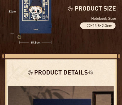 Pop MART THE MONSTERS Let 's Have Fun Together Series-Notebook