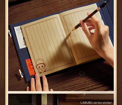 Pop MART THE MONSTERS Let 's Have Fun Together Series-Notebook