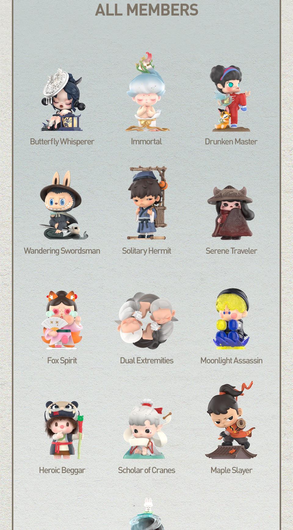 POP MART Matchless POP MART 14th Anniversary Series Figures(Full set link)