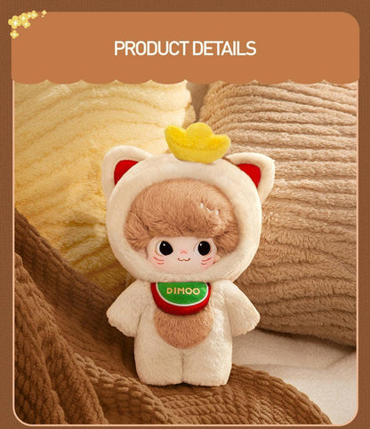 Pop MART DIMOO Dệt Wonders Series Búp bê Cotton-20cm