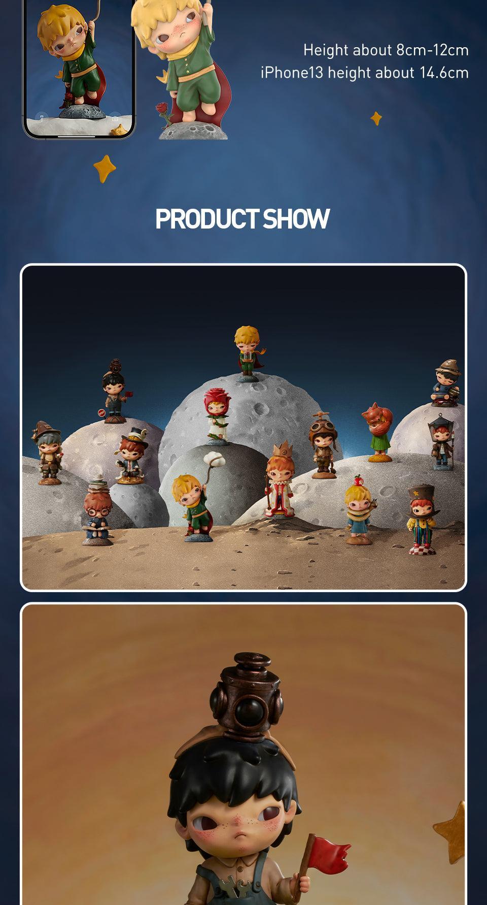 POP MART Hirono×Le Petit Prince Series Figures Blind Box Action Toys Figure Birthday Gift Kid Toy