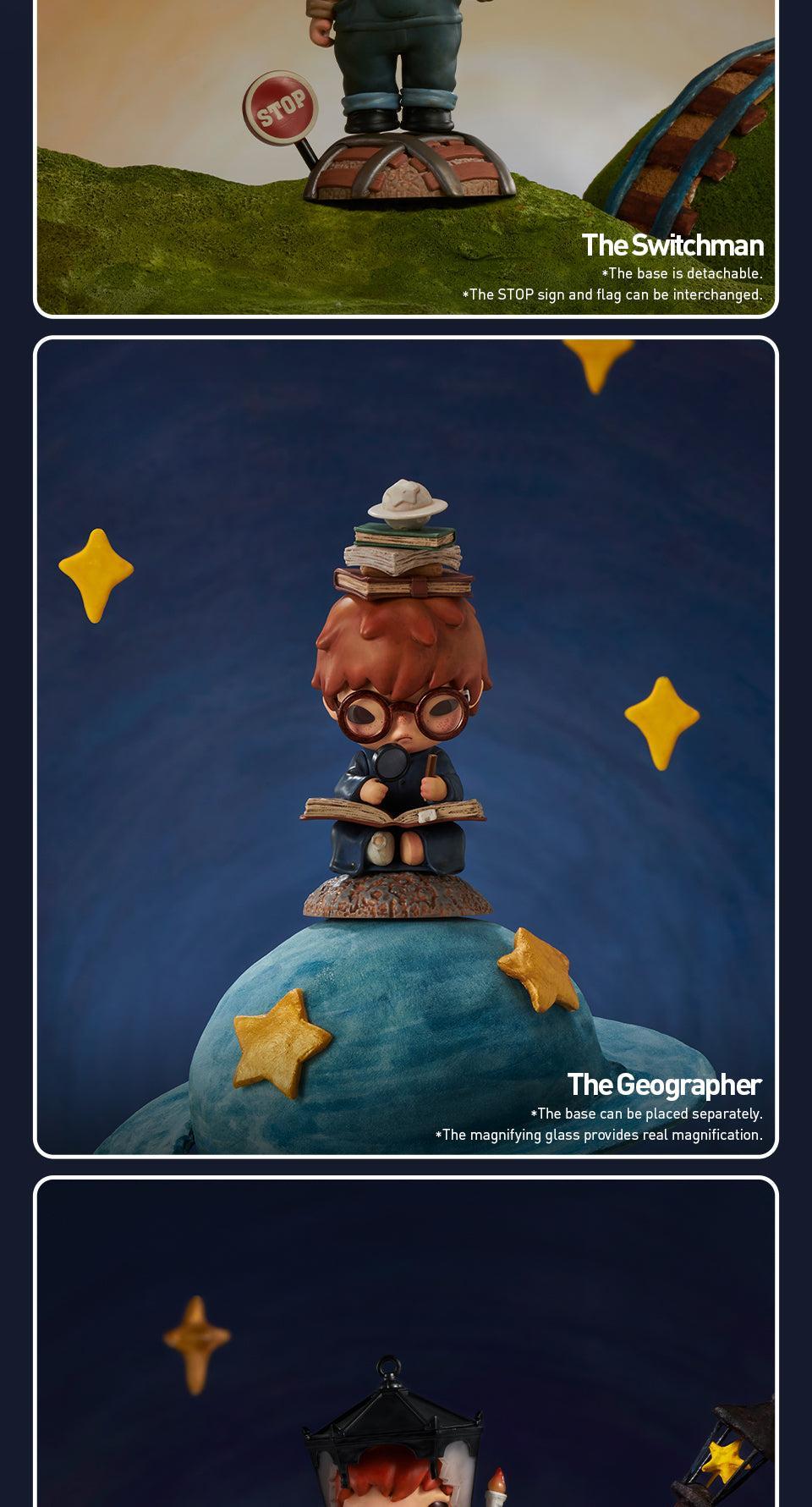 POP MART Hirono×Le Petit Prince Series Figures Blind Box Action Toys Figure Birthday Gift Kid Toy