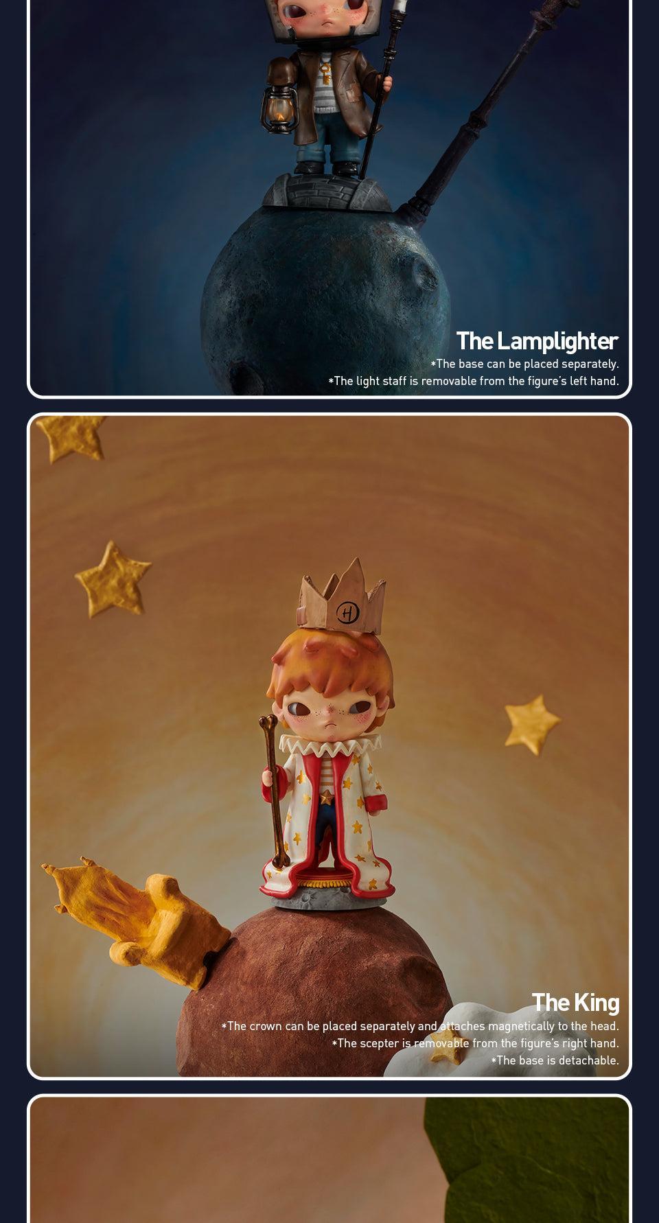 POP MART Hirono×Le Petit Prince Series Figures Blind Box Action Toys Figure Birthday Gift Kid Toy