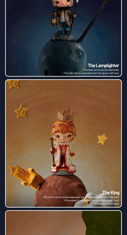 POP MART Hirono×Le Petit Prince Series Figures Blind Box Action Toys Figure Birthday Gift Kid Toy