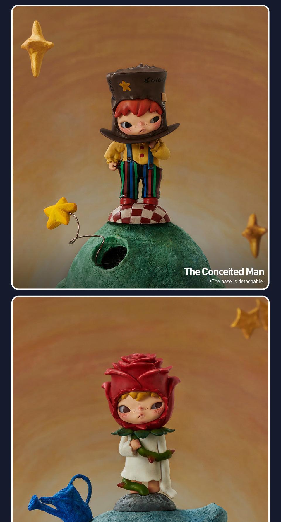 POP MART Hirono×Le Petit Prince Series Figures Blind Box Action Toys Figure Birthday Gift Kid Toy