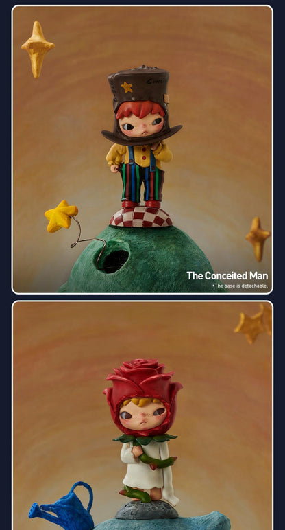 POP MART Hirono×Le Petit Prince Series Figures Blind Box Action Toys Figure Birthday Gift Kid Toy