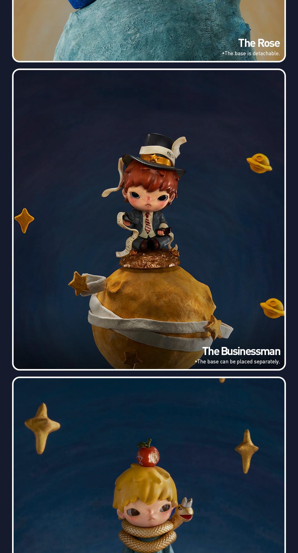 POP MART Hirono×Le Petit Prince Series Figures Blind Box Action Toys Figure Birthday Gift Kid Toy