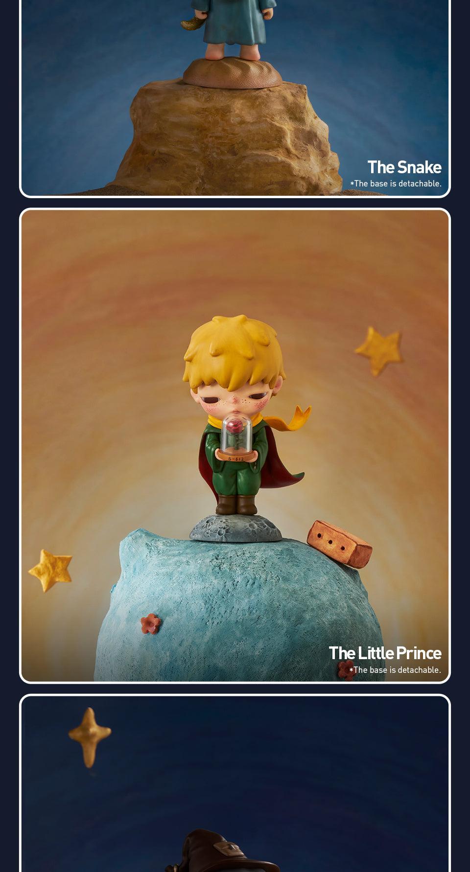POP MART Hirono×Le Petit Prince Series Figures Blind Box Action Toys Figure Birthday Gift Kid Toy