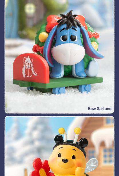 POP MART Disney Winnie the Pooh Gift Giving Series Figures Blind Box Action Toys Figure Birthday Gift Kid Toy