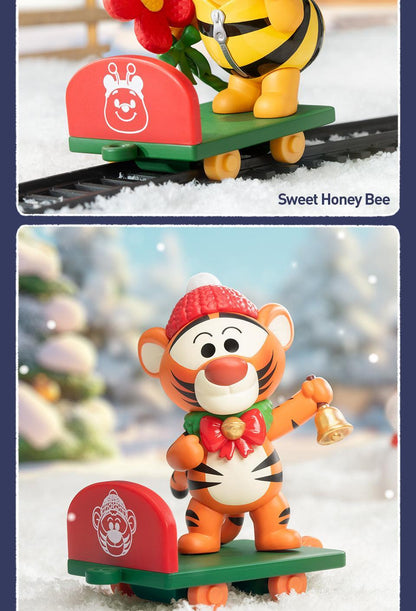 POP MART Disney Winnie the Pooh Gift Giving Series Figures Blind Box Action Toys Figure Birthday Gift Kid Toy