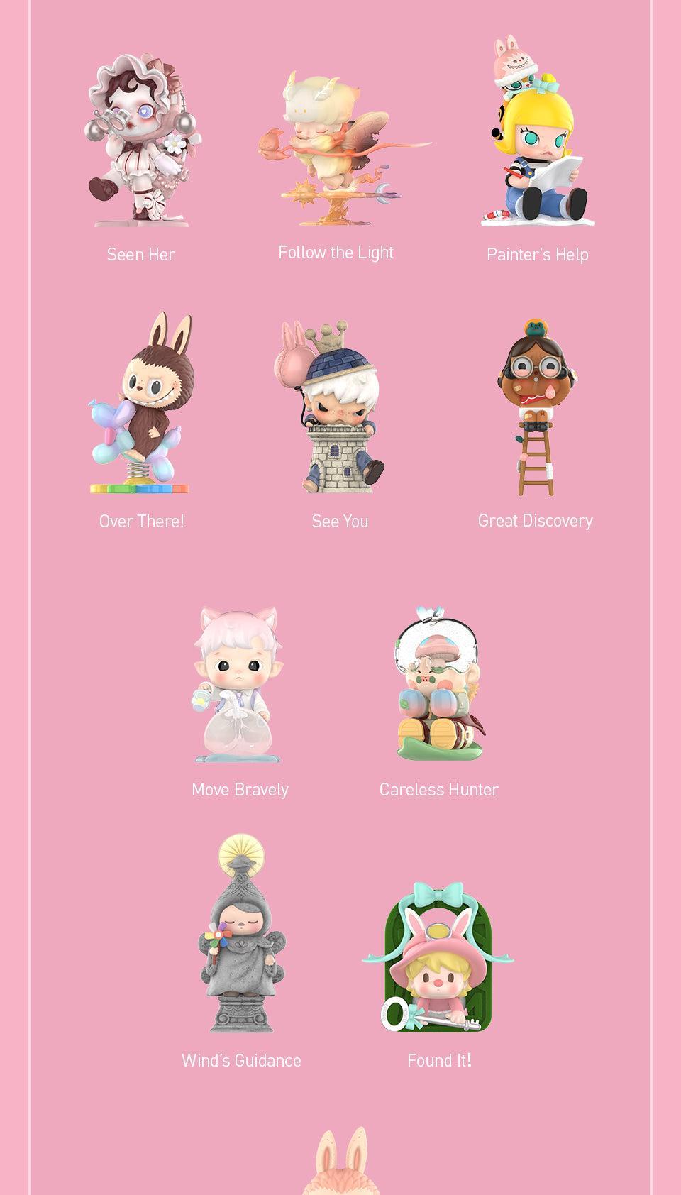 POP MART Finding MOKOKO Series Figures Blind Box Action Toys Figure Birthday Gift Kid Toy