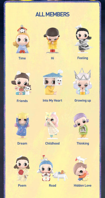 POP MART Nyota Growing up by Your way Series Figures