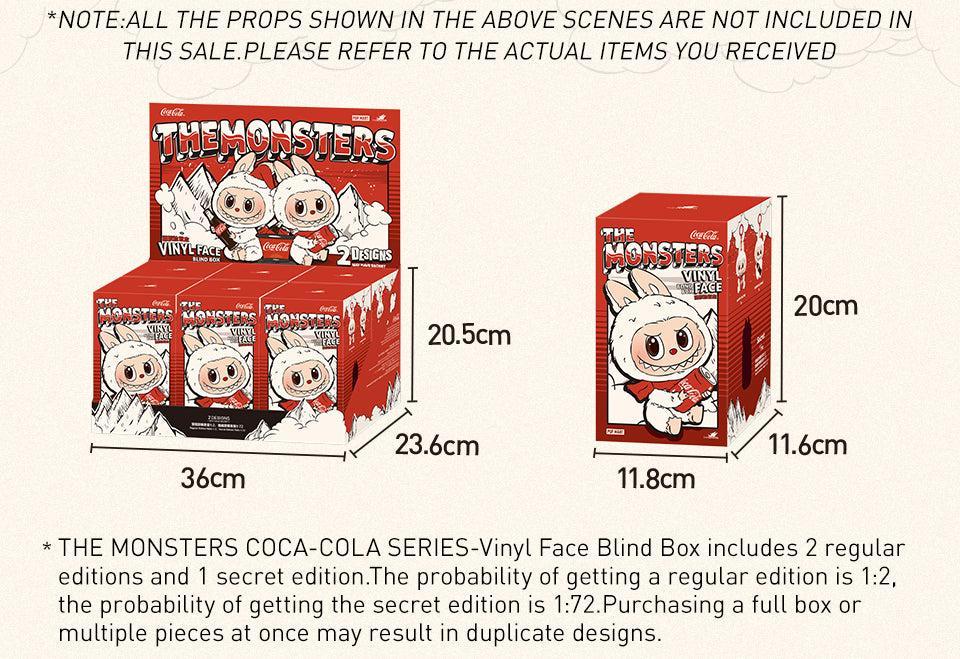 POP MART THE MONSTERS COCA-COLA SERIES-Vinyl Face Blind Box