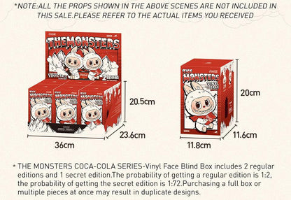 POP MART THE MONSTERS COCA-COLA SERIES-Vinyl Face Blind Box