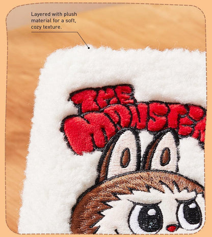 POP MART THE MONSTERS Classic Series-Plush Flip Phone Case for iPhone