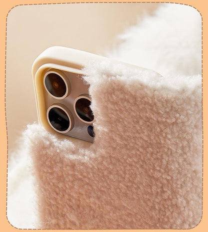 POP MART THE MONSTERS Classic Series-Plush Flip Phone Case for iPhone