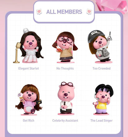 POP MART ZANMANG LOOPY’s Moments Series Figures Blind Box Action Toys Figure Birthday Gift Kid Toy（whole set））