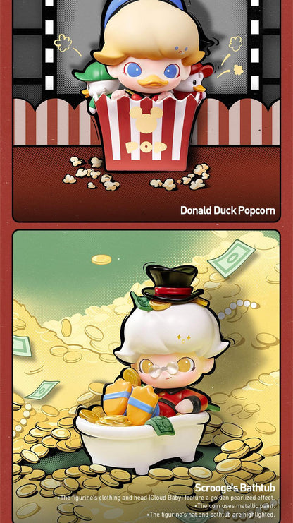 POP MART DIMOO WORLD × DISNEY Series Figures Blind Box Action Toys Figure Birthday Gift Kid Toy