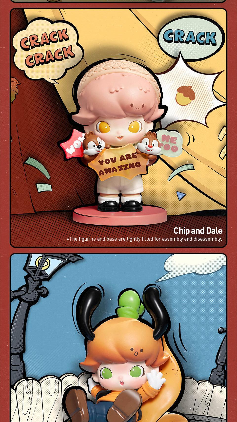 POP MART DIMOO WORLD × DISNEY Series Figures Blind Box Action Toys Figure Birthday Gift Kid Toy（whole set）