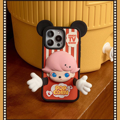 POP MART  DIMOO WORLD × DISNEY Series-Phone Case for iPhone 15 Pro Max / 16 Pro/16 Pro Max
