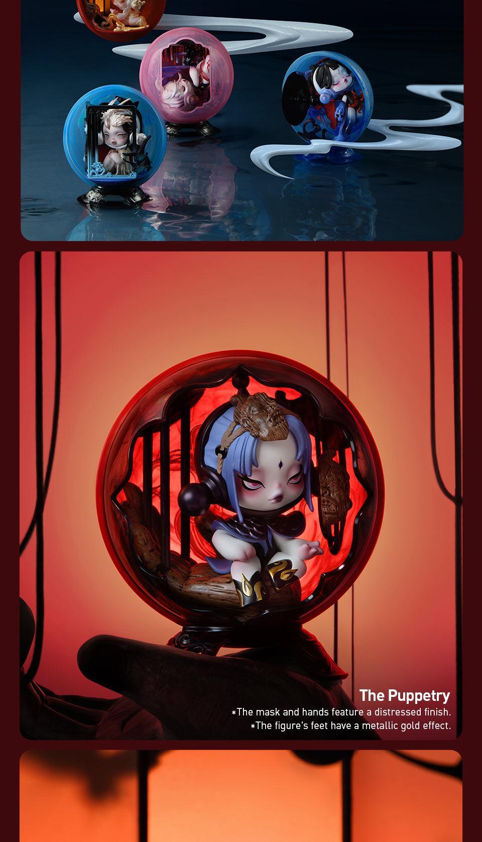 POP MART SKULLPANDA The Mirage Series Figures Blind Box Action Toys Figure Birthday Gift Kid Toy