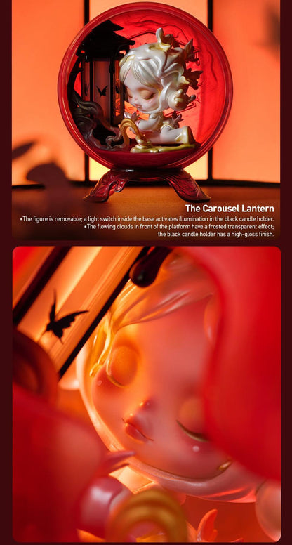 POP MART SKULLPANDA The Mirage Series Figures Blind Box Action Toys Figure Birthday Gift Kid Toy