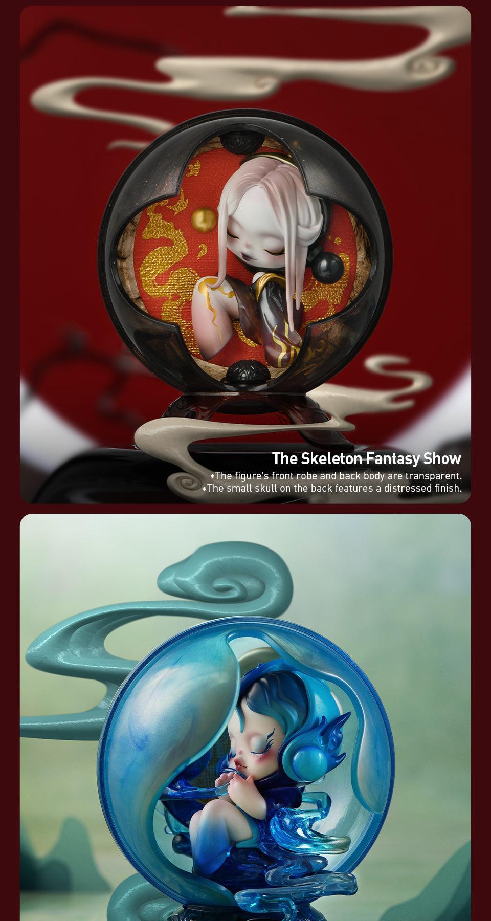 POP MART SKULLPANDA The Mirage Series Figures Blind Box Action Toys Figure Birthday Gift Kid Toy