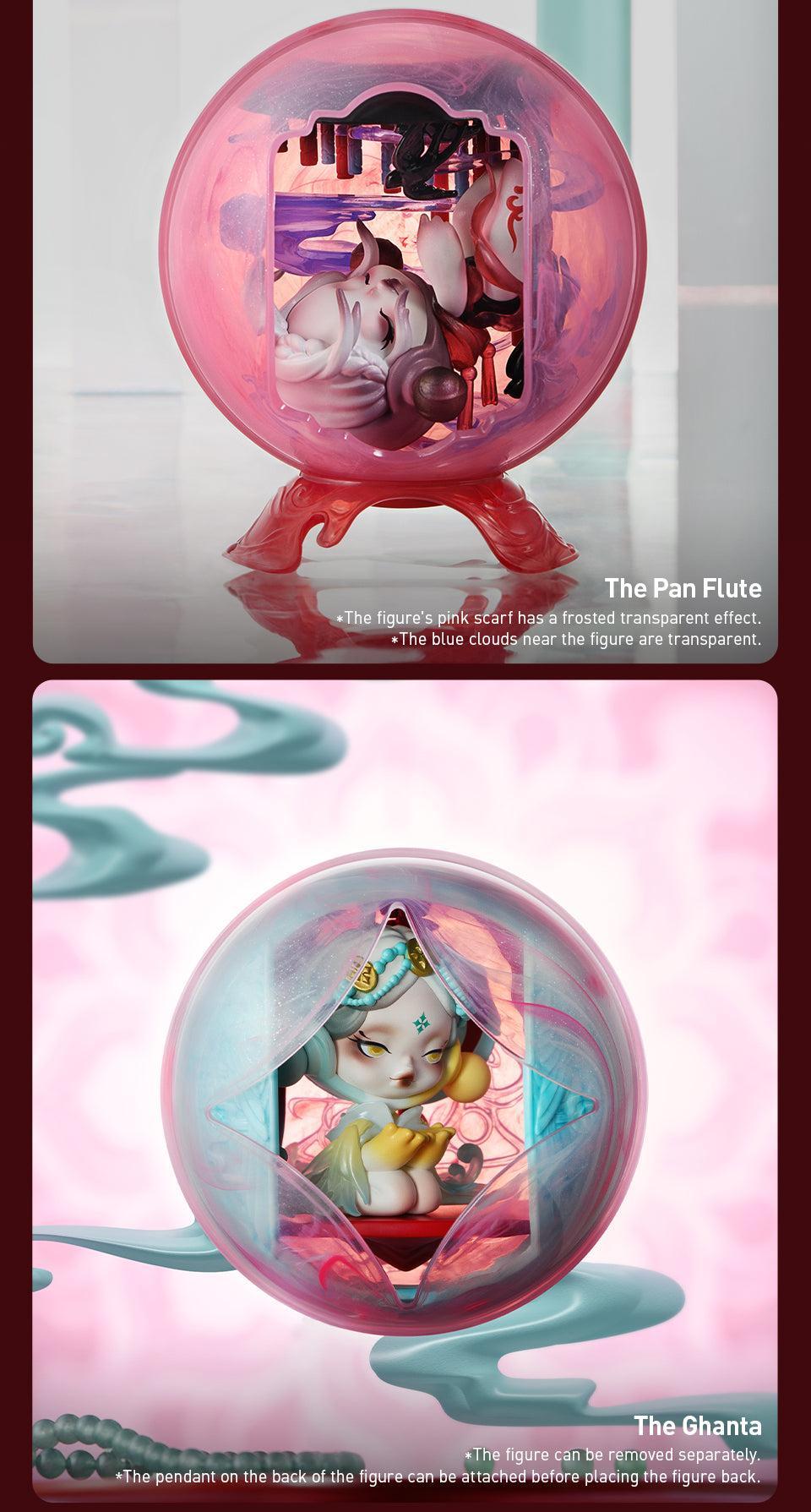 POP MART SKULLPANDA The Mirage Series Figures Blind Box Action Toys Figure Birthday Gift Kid Toy