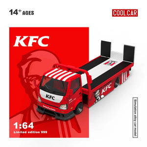 COOL CAR 1:64 Xe tải KFC Bản thường | Mô hình xe mã CC647228