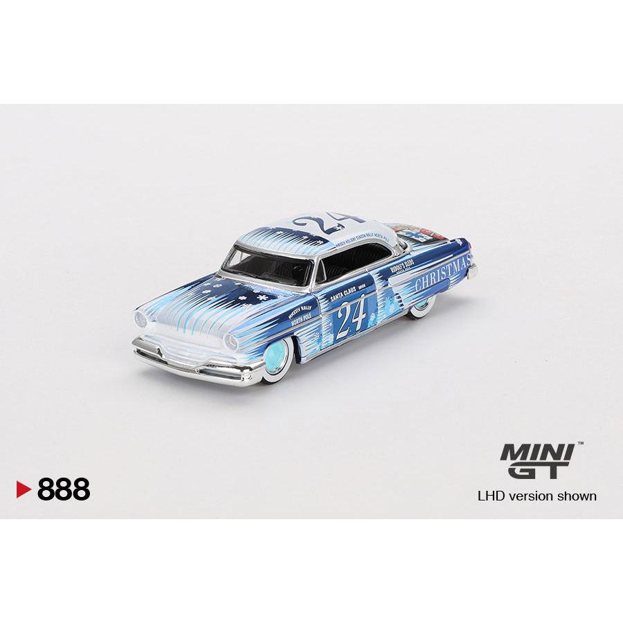 [HÀNG CÓ SẴN] Mocus Mô hình xe Mini GT 1:64 Lincoln Capri Christmas Hot Rod by Tim Sadchikov 2024 Christmas  888