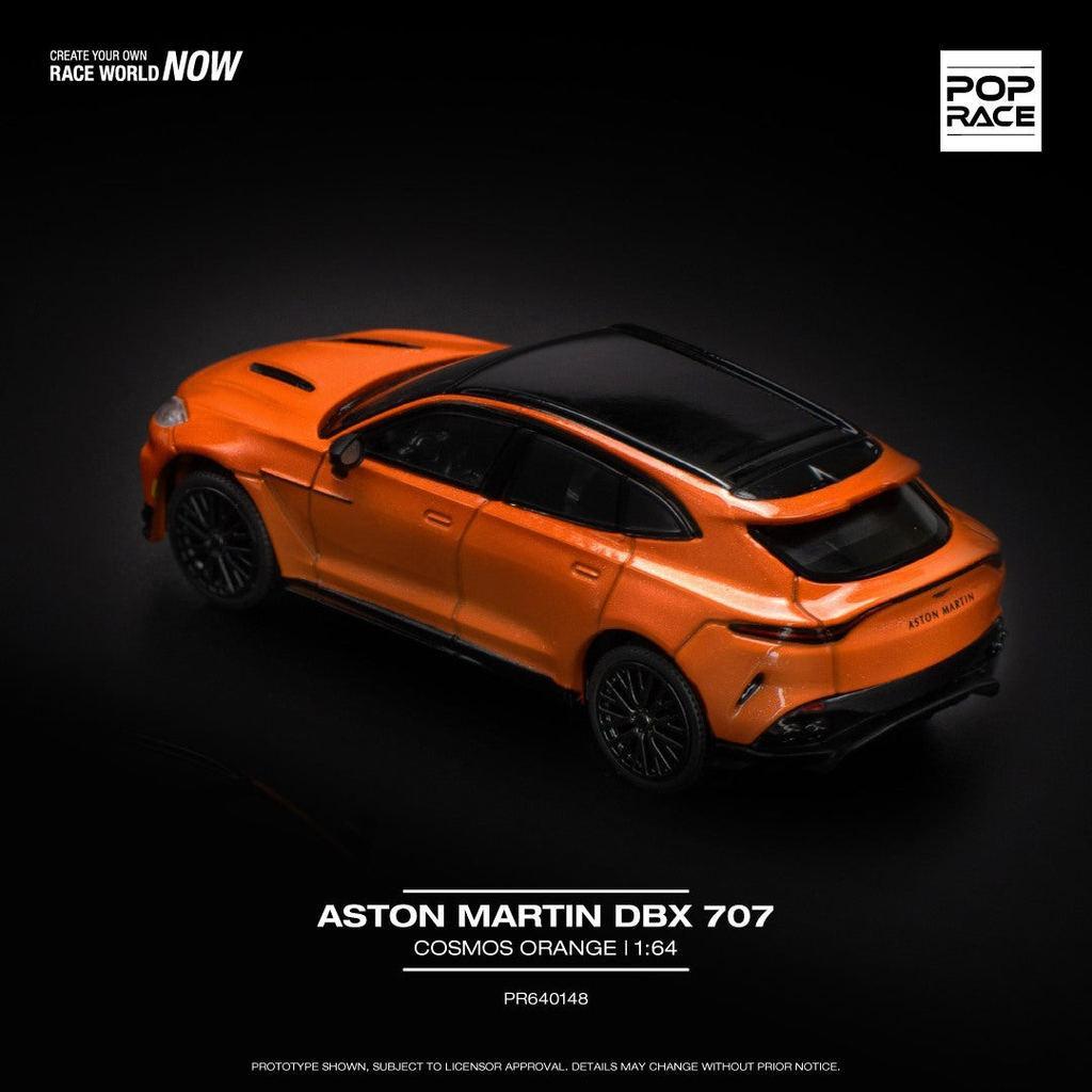 [HÀNG CÓ SẴN] Mô hình xe POPRACE 1:64 ASTON MARTIN DBX 707 - COSMOS ORANGE PR640148