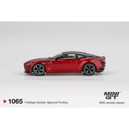 [HÀNG CÓ SẴN] Mocus Mô hình xe Mini GT 1:64 Aston Martin DBS Hyper Red 1065
