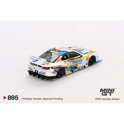 [HÀNG CÓ SẴN] Mocus Mô hình xe Mini GT 1:64 Nissan LB-Super Silhouette S15 SILVIA #555 2023 Formula Drift Japan 895