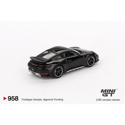 [HÀNG CÓ SẴN] Mocus Mô hình xe Mini GT 1:64 Porsche 911 Dakar Black 958