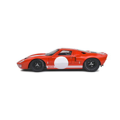 Mô hình xe Solido 1/18 Ford GT40 Mk.1 – Red Racing – 1968
