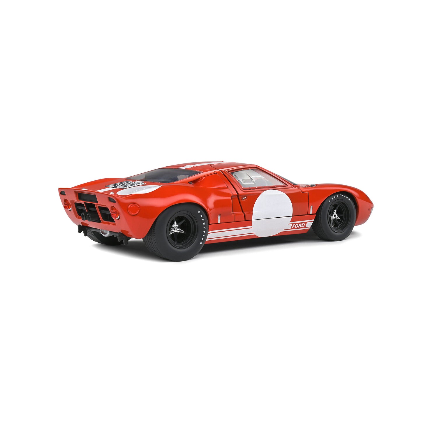 Mô hình xe Solido 1/18 Ford GT40 Mk.1 – Red Racing – 1968