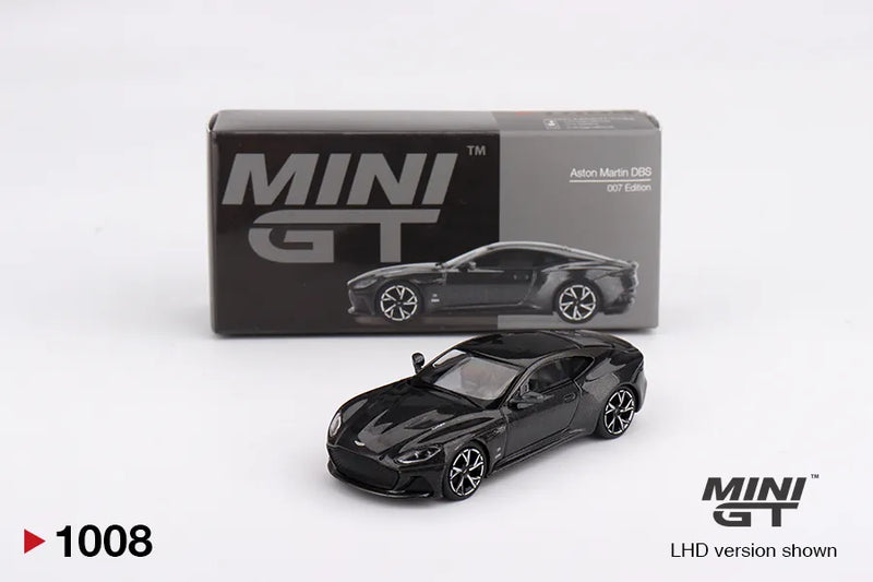 Mô hình xe Aston Martin DBS 007 Edition 1:64 Mini GT #1008 Box
