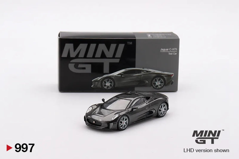 Mô hình xe Jaguar C X75 Test Car 1:64 Mini GT #997 Box