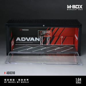 MBOX 1:64 Sa bàn Yokohama Advan | Mô hình Diorama mã MB400310