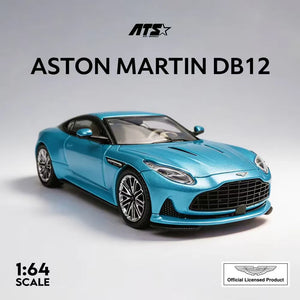 ATS 1:64 Aston Martin DB12 Xanh Bản thường | Mô hình xe mã ATS881302