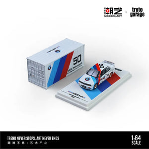 Modern Dream 1:64 BMW E30 Livery 50 Jahre Bản thường | Mô hình xe mã MD647808-2