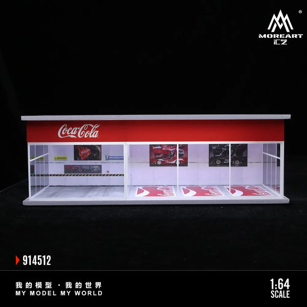 Sa bàn Coca-Cola Parking Showroom tỉ lệ 1:64