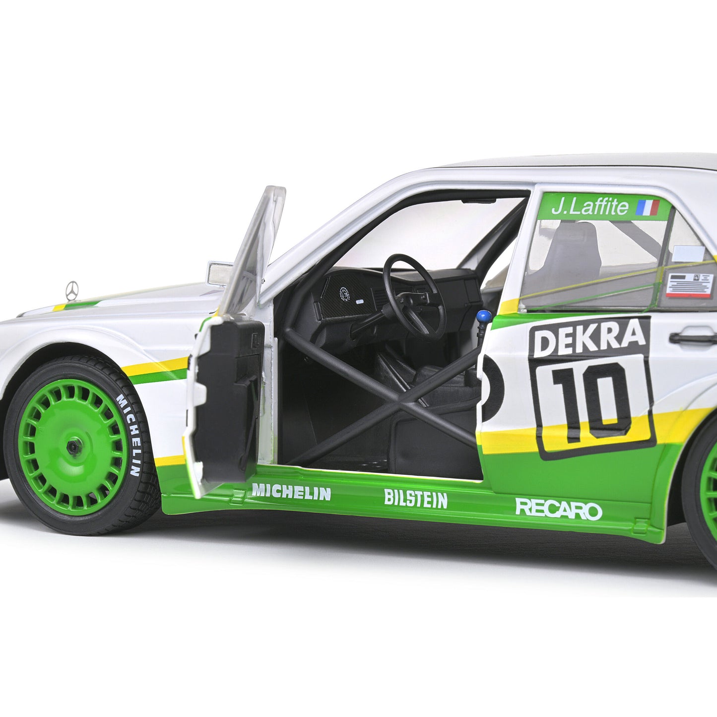 Mô hình xe Solido 1/18 Mercedes-Benz 190 EVO II – DTM – 1991 – #10 J.LAFFITE