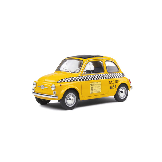 Mô hình xe Solido 1/18 Fiat 500 Taxi NYC – 1965