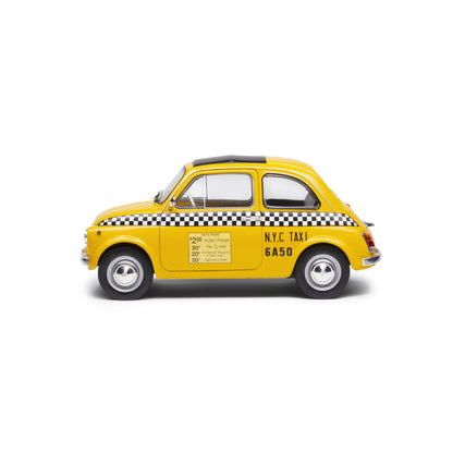 Mô hình xe Solido 1/18 Fiat 500 Taxi NYC – 1965